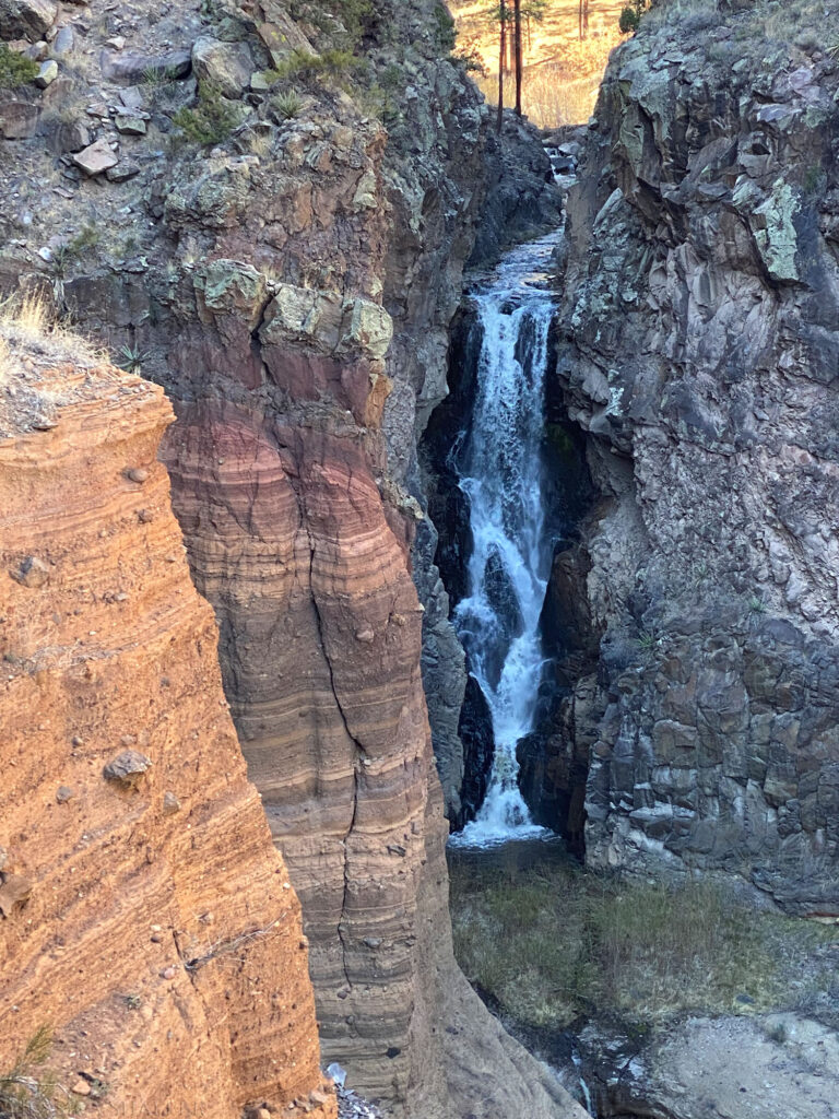 Upper Falls, Bandelier National Monument